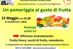 15 maggio pomeriggio al gusto di frutta giallo